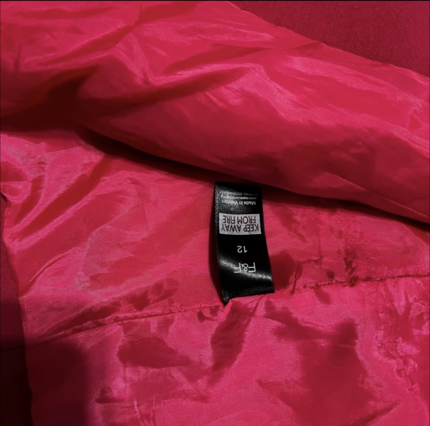 Freee - F&F Pink Peacoat Size 12 - photo 5