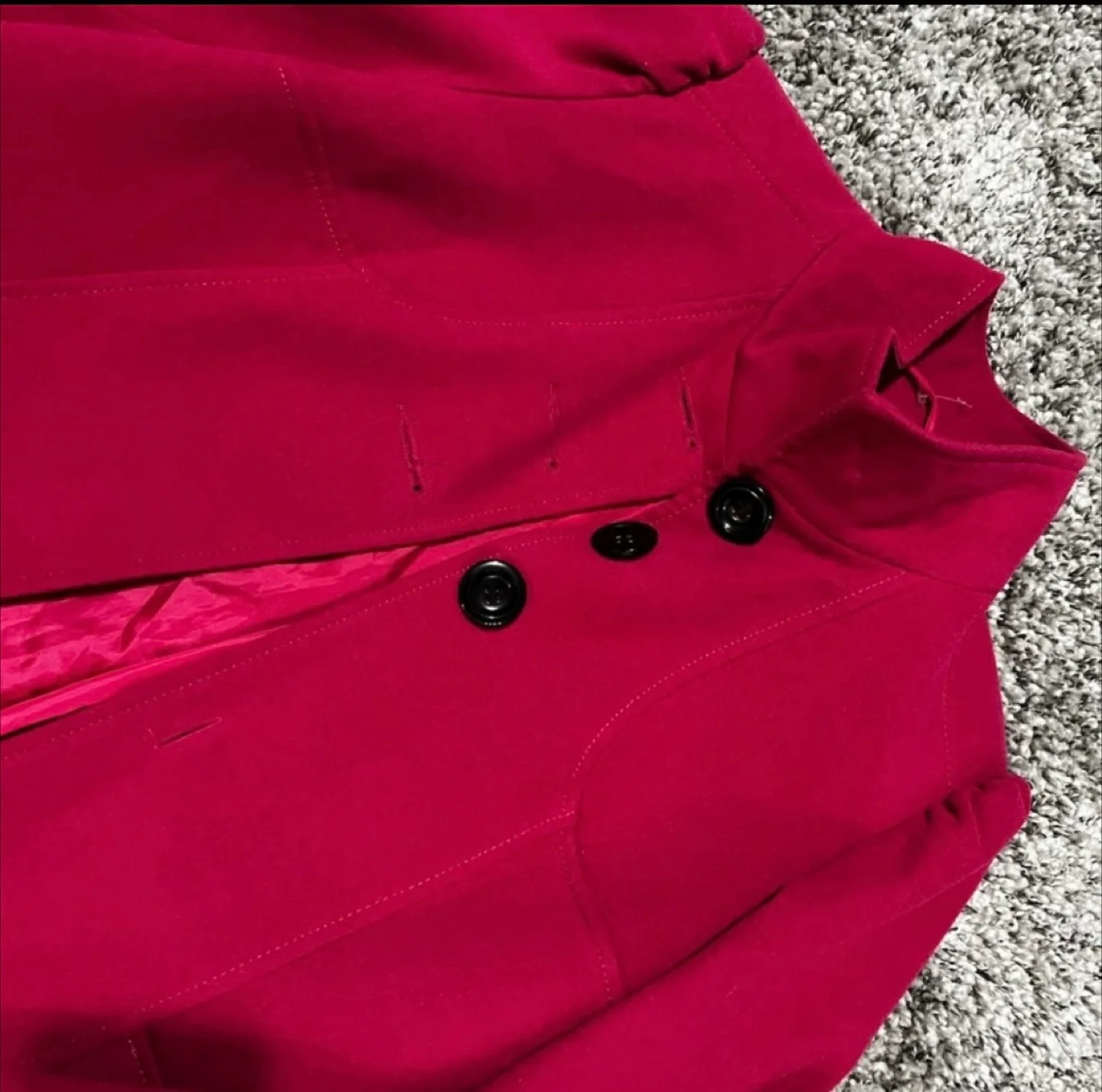 Freee - F&F Pink Peacoat Size 12 image indicator(2)