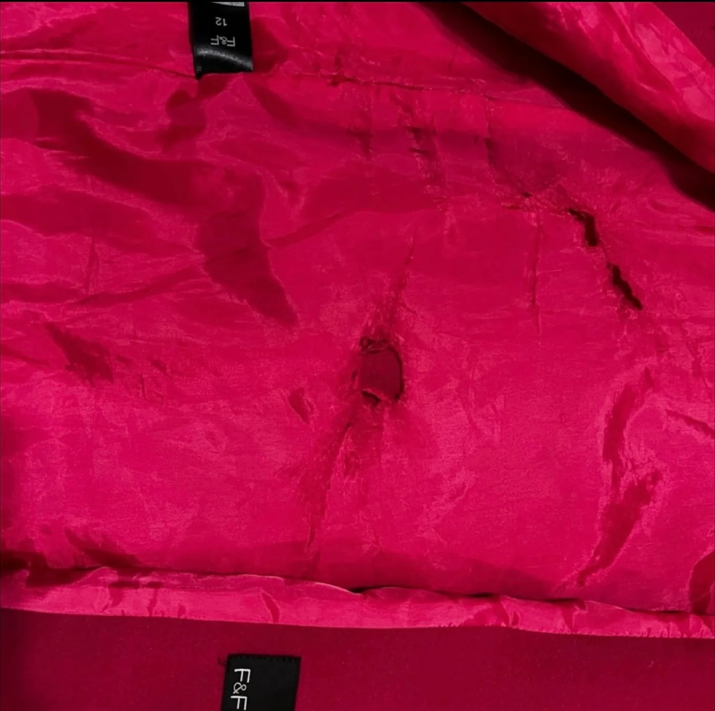 Freee - F&F Pink Peacoat Size 12 image indicator(7)