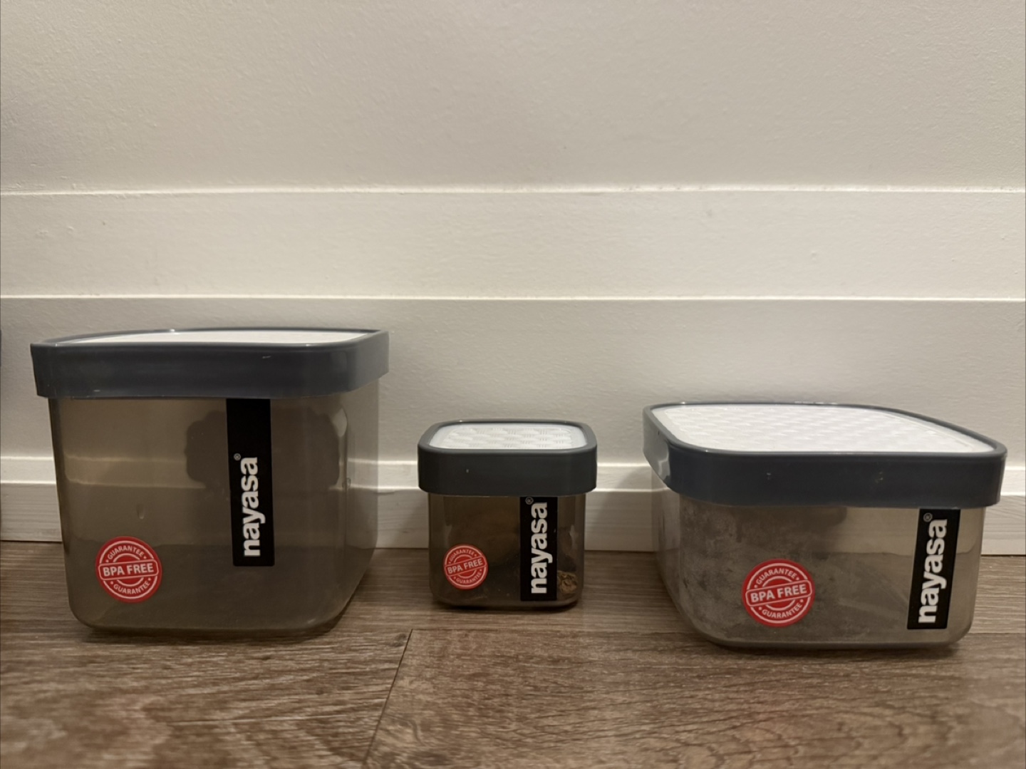 BPA Free Stackable Food Storage Containers Set