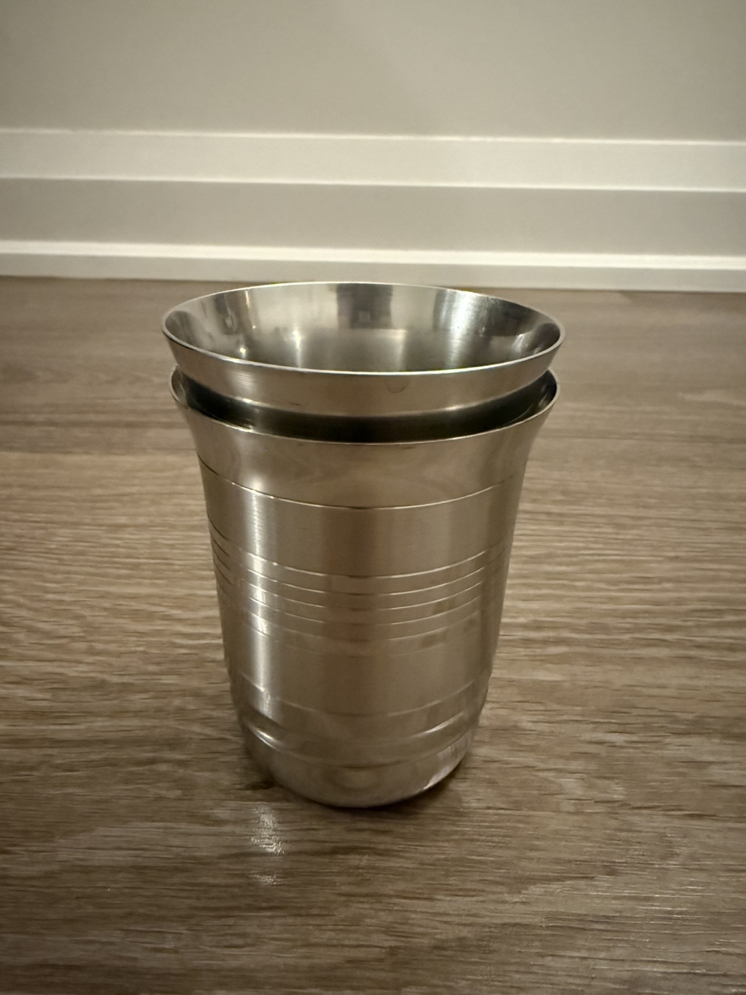 Set of Stainless Steel Containers and Cups - photo 2