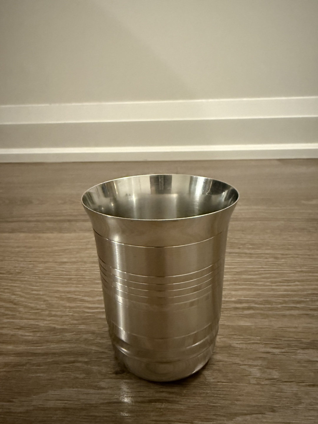 Set of Stainless Steel Containers and Cups
