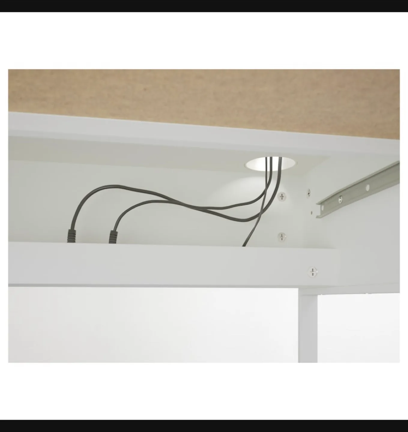 IKEA MICKE White Desk image indicator(4)