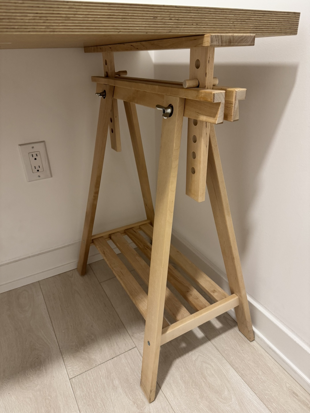 IKEA LACKKAPTEN/MITTBACK Desk - photo 3