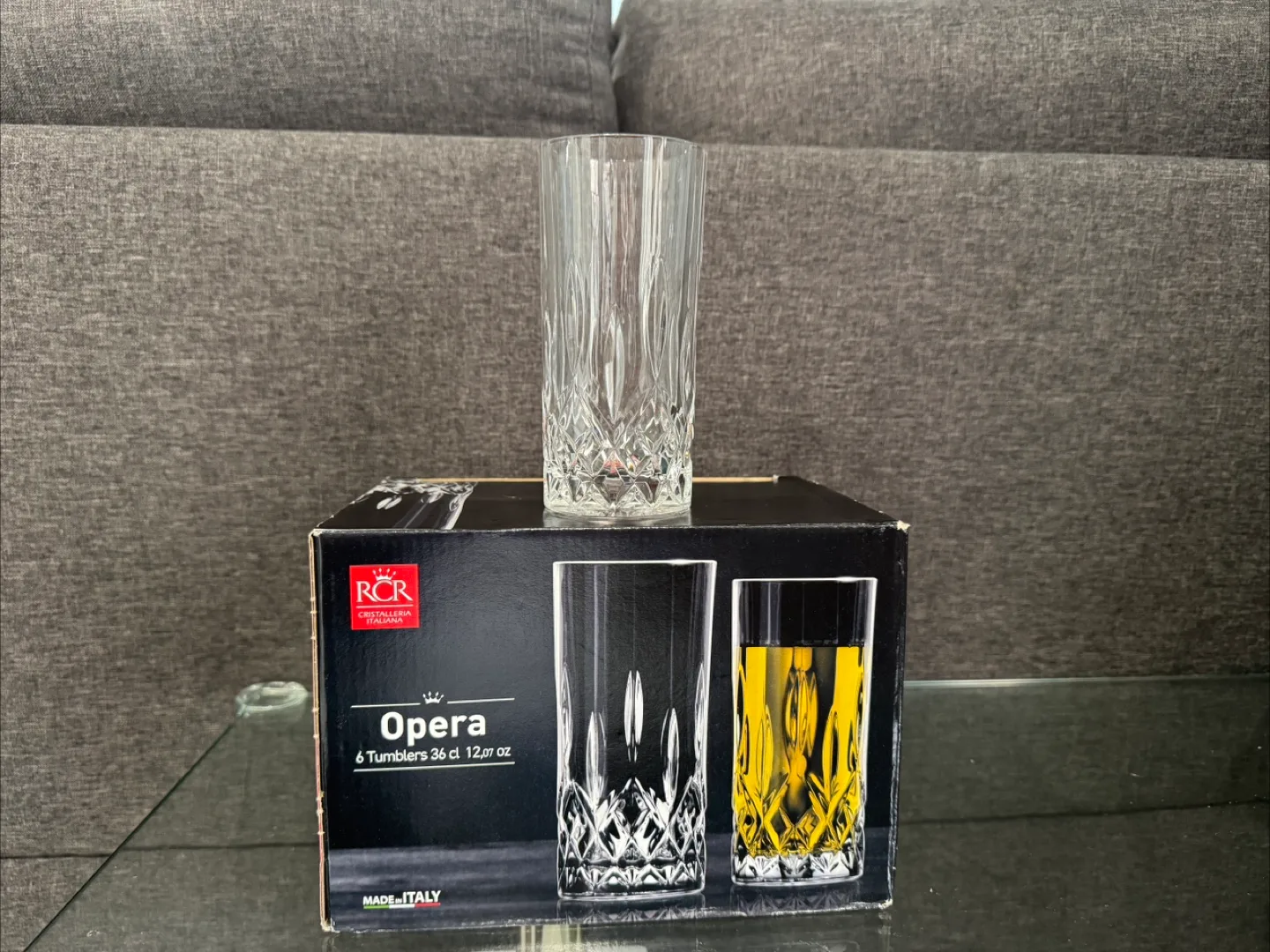 RCR Opera Crystal Tall Glasses - Set of 6 thumbnail