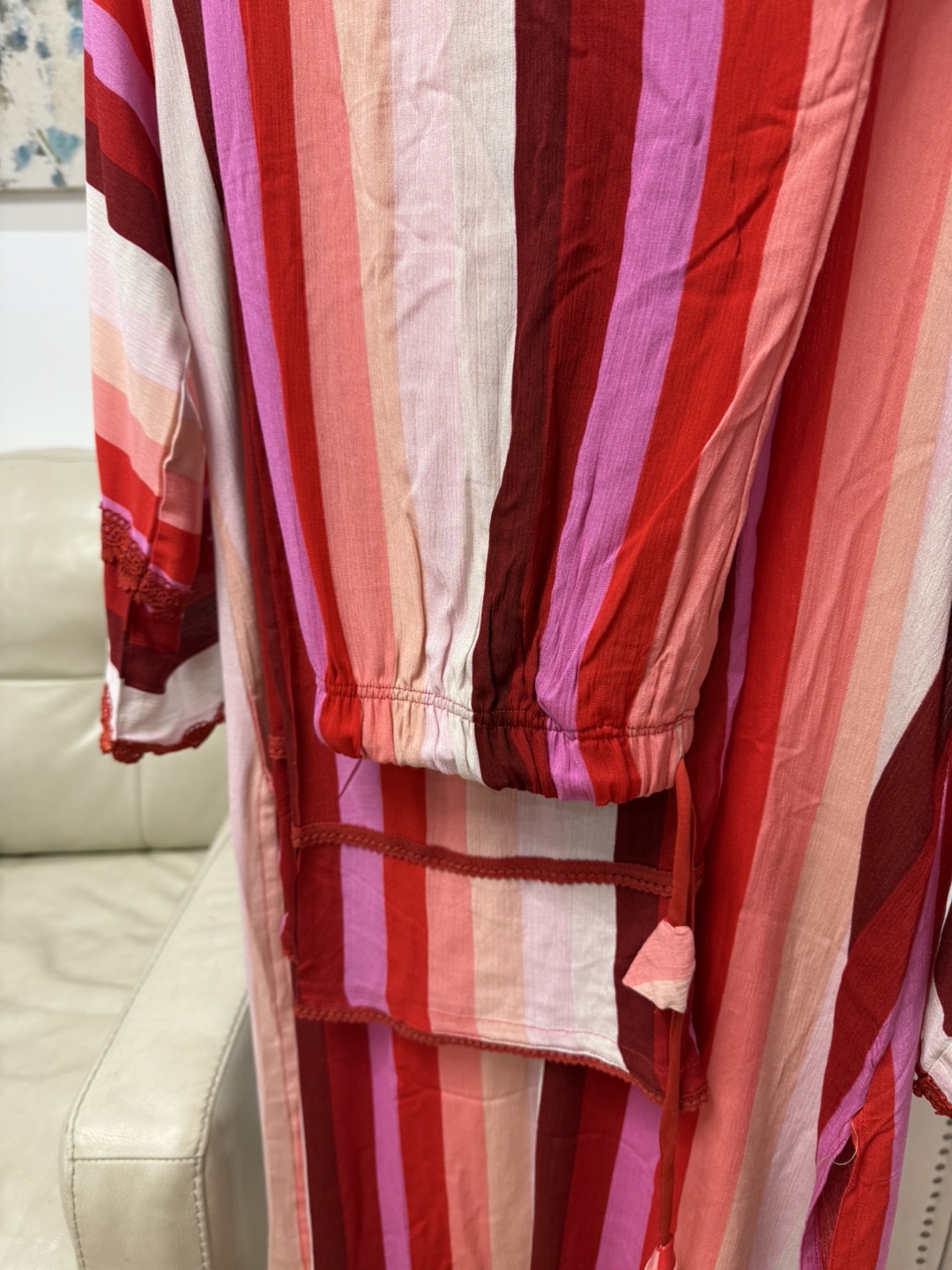 New Texxl Women's Striped Lounge Set - Size XL - photo 4