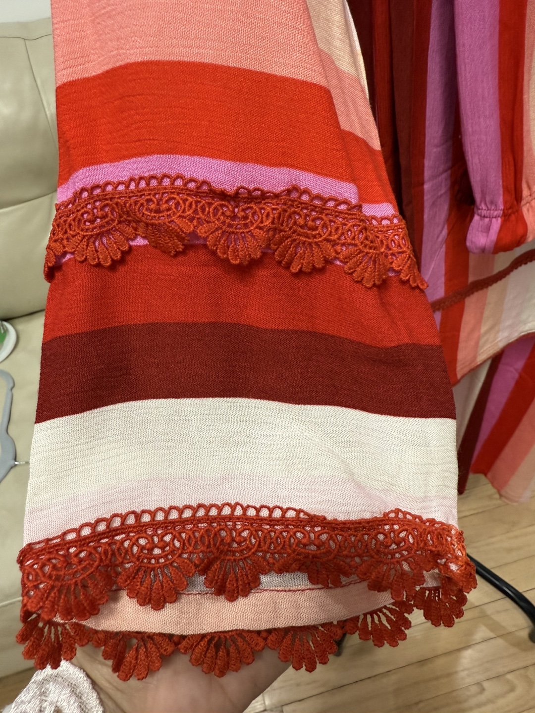 New Texxl Women's Striped Lounge Set - Size XL - photo 3