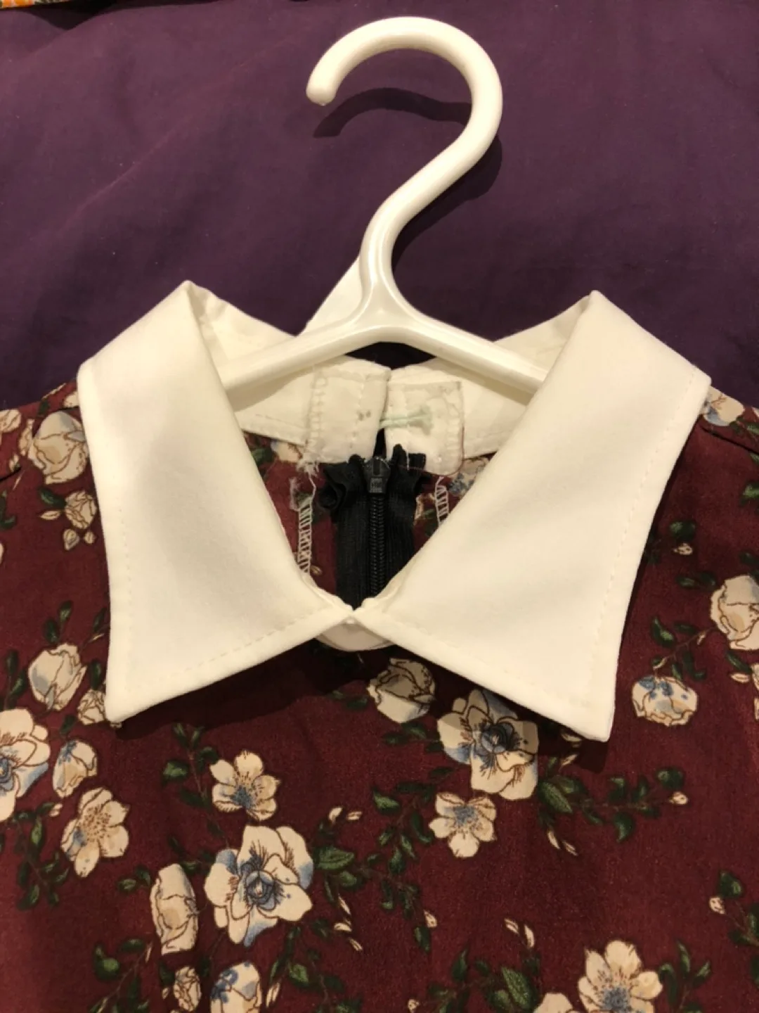 Floral dress with collar image indicator(5)