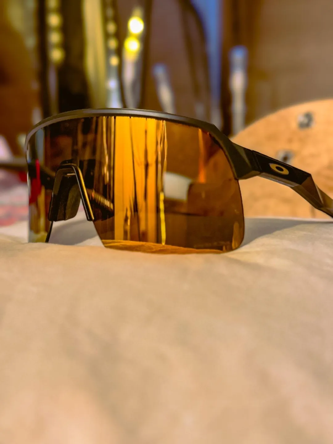 Oakley Flight Deck Sunglasses - Gold Iridium Lenses thumbnail
