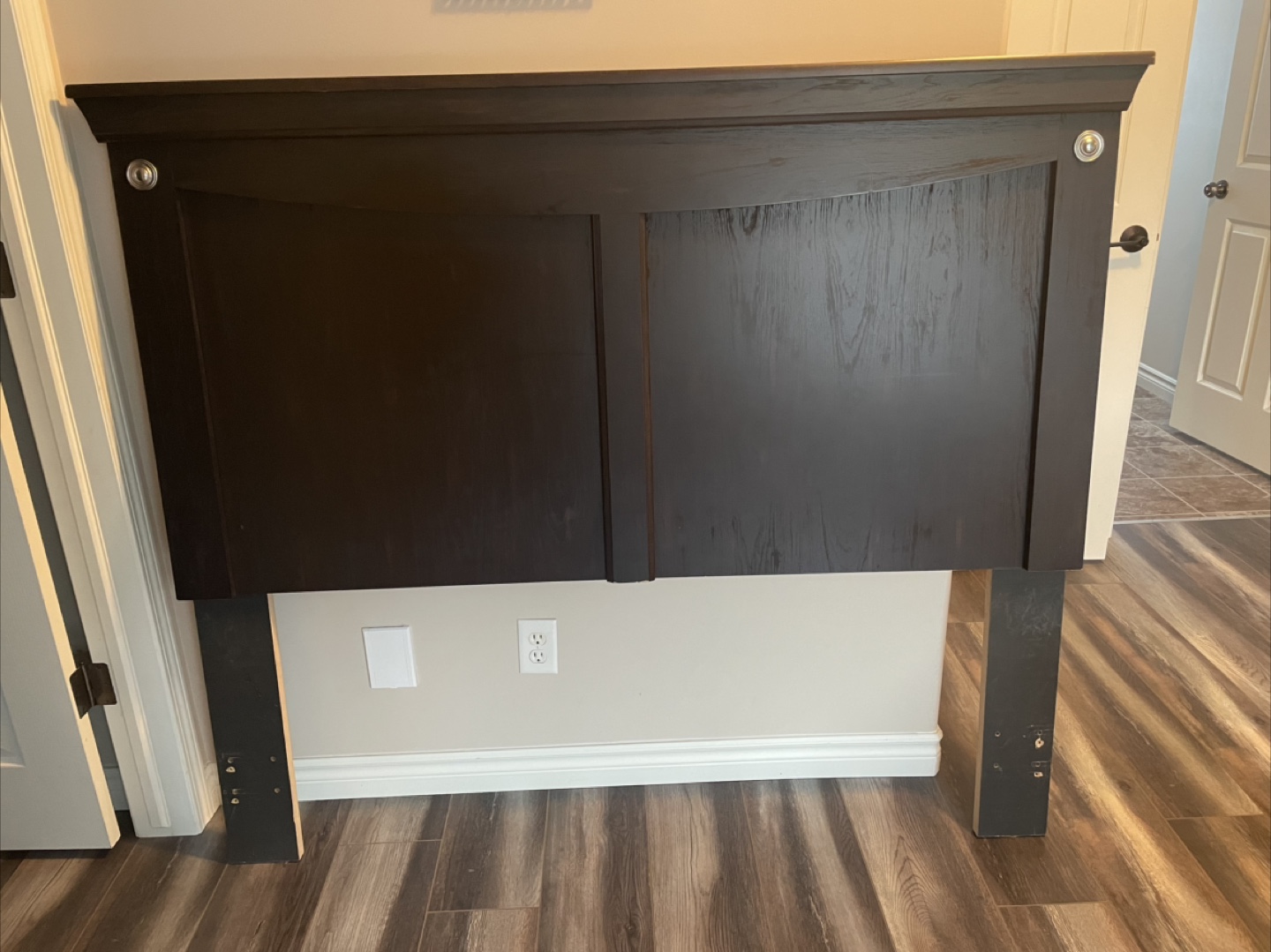 Dark Brown Queen Headboard