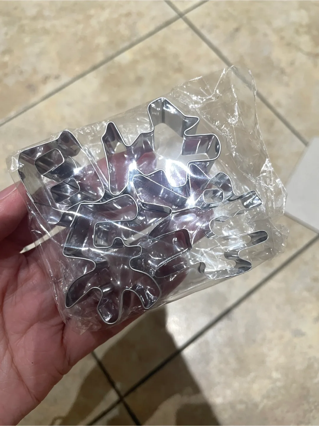 Set of 8 Snowflake Cookie Cutters thumbnail