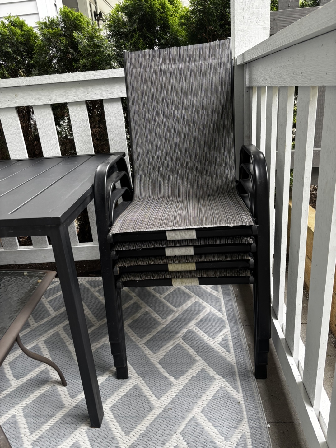Outdoor Patio Set: Table and Chairs - photo 2