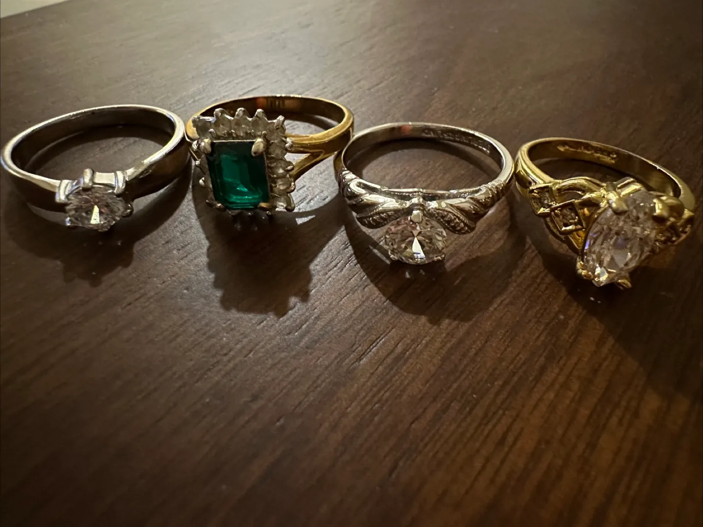 Four Rings -  Various Styles and Stones thumbnail