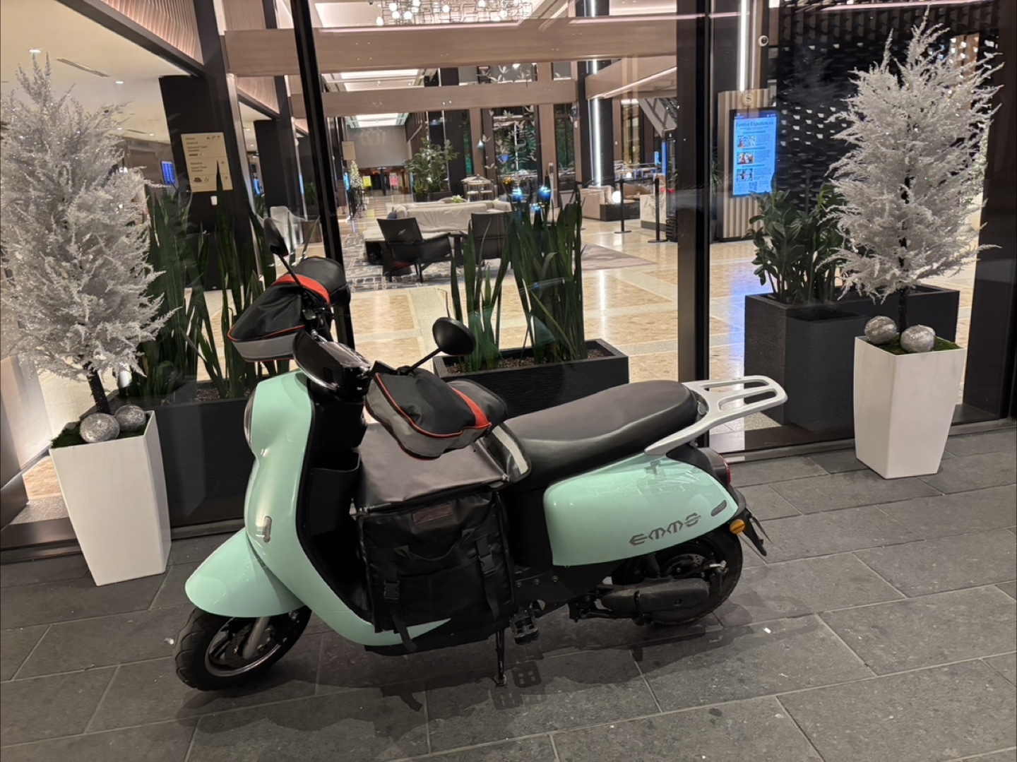 iBike Electric Scooter - Mint Green