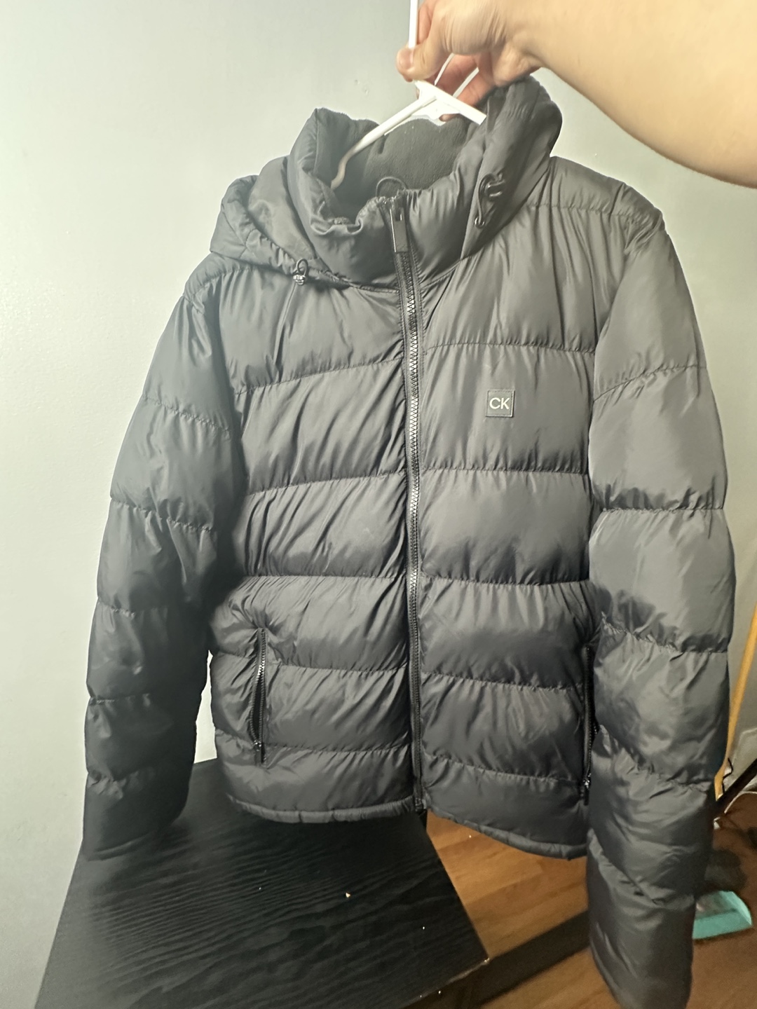 Calvin Klein Golf Black Puffer Jacket - Size Large - photo 4