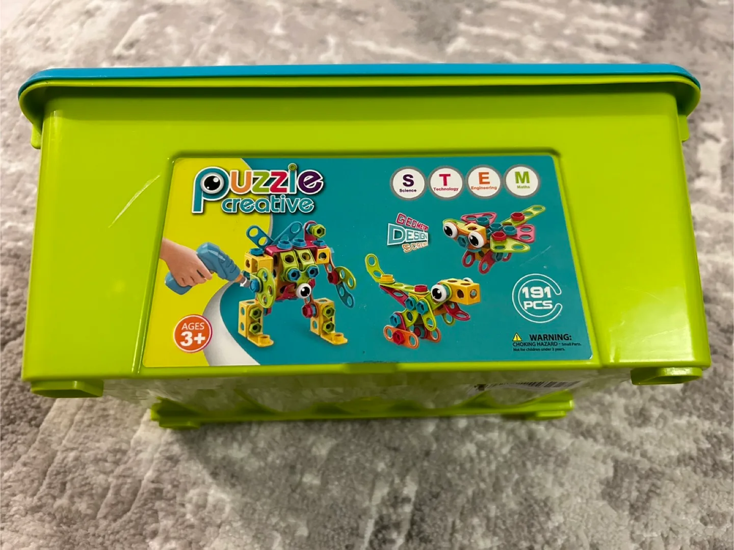 Puzzie Creative 191-Piece STEM Building Toy Set thumbnail