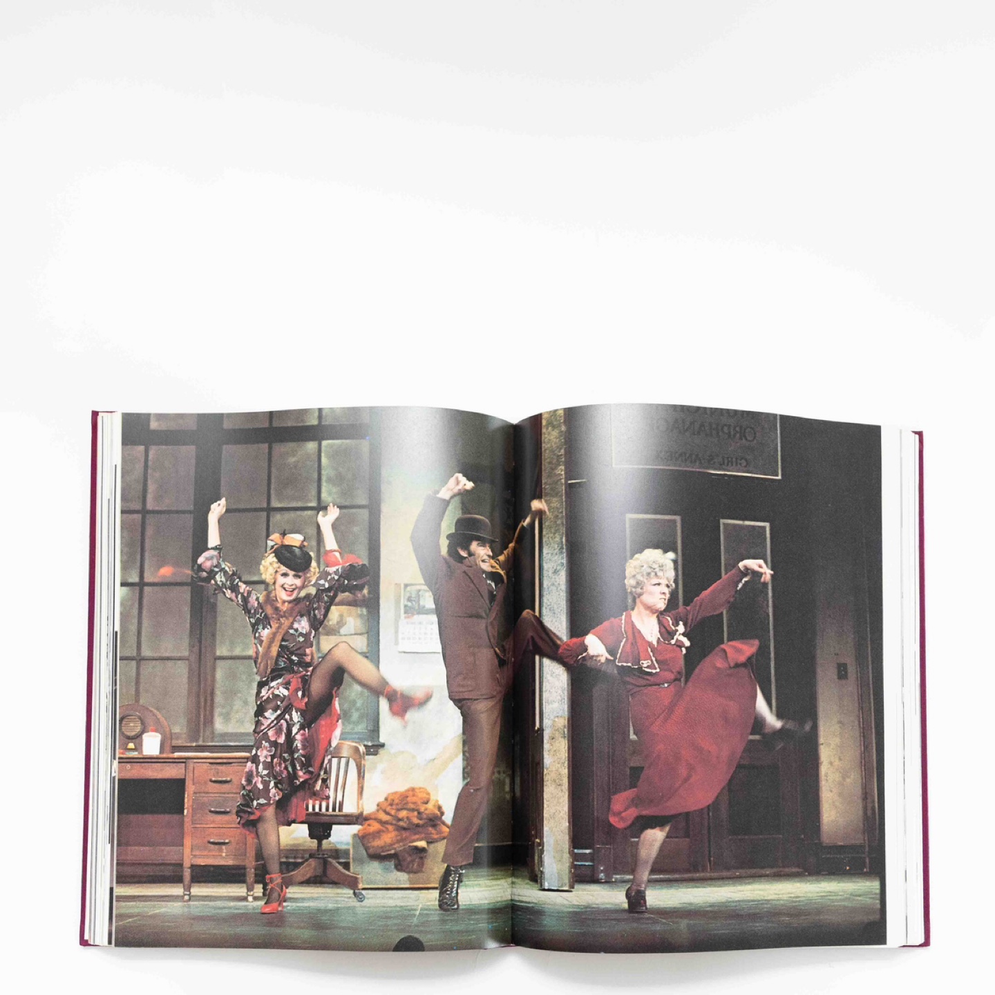 Vintage Broadway Musicals Coffee Table Purple Velvet - photo 4