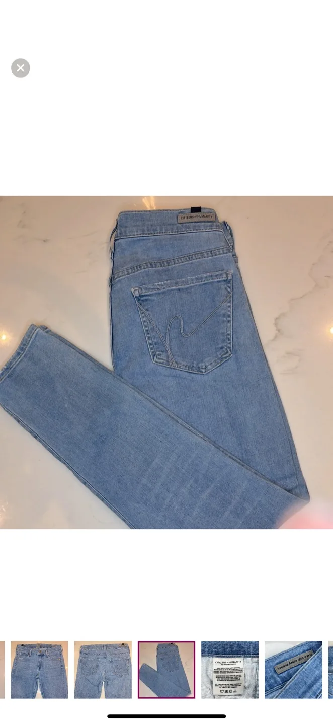 Citizens of humanity Ankle Skinny Jeans - Size 27 image indicator(7)