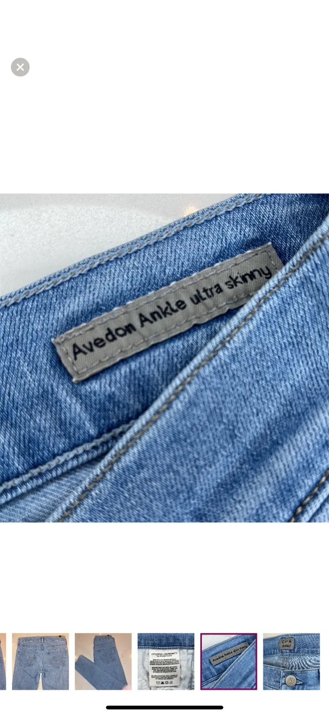 Citizens of humanity Ankle Skinny Jeans - Size 27 image indicator(9)