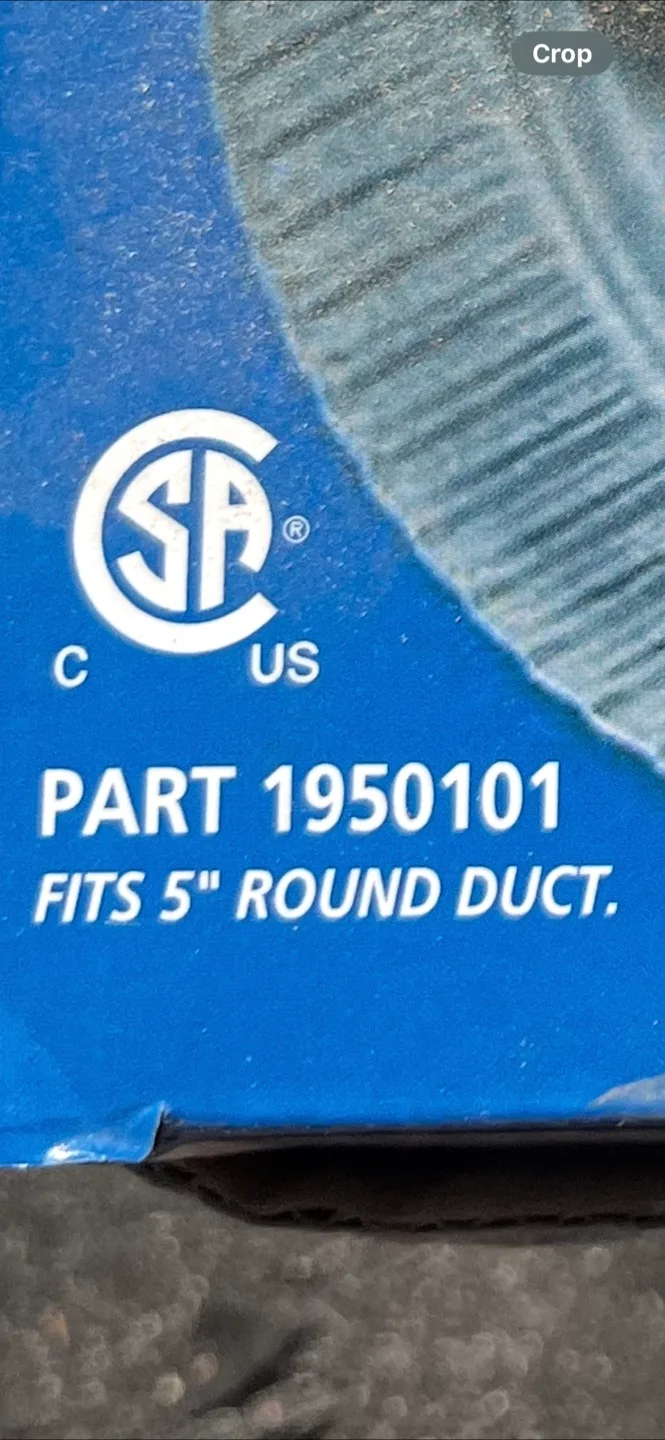 Waterline Power Air Inline Duct Fan - Part #1950101 image indicator(2)