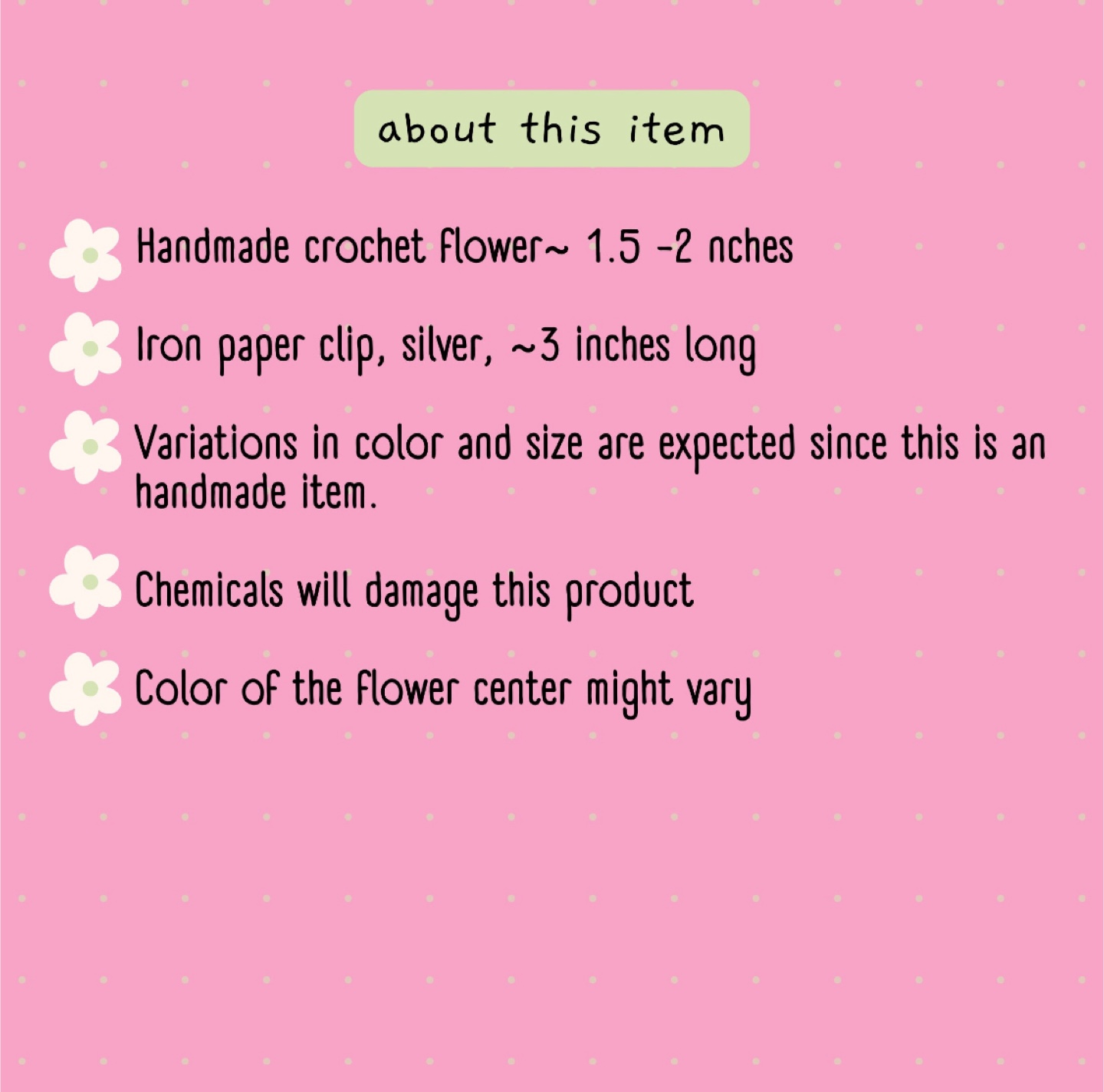 Handmade Crochet Flower Bookmarks - photo 5