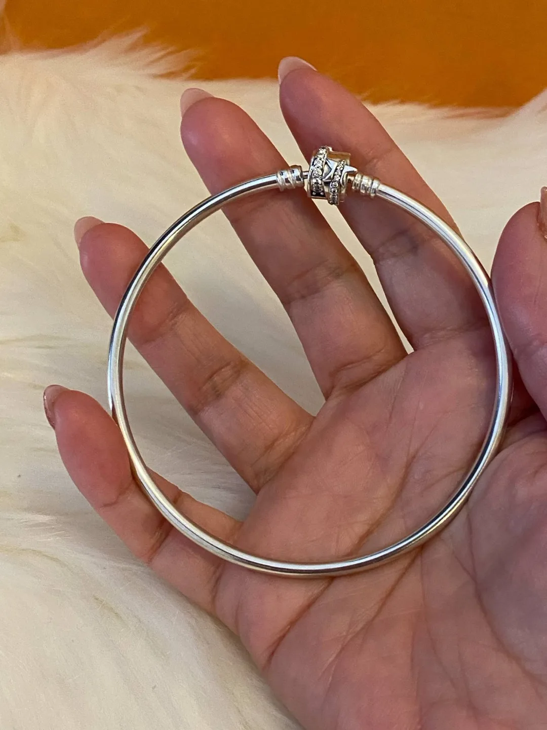 🤩LIMITED EDITION 🤩Pandora Moments Sparkling Shooting Star Clasp image indicator(10)