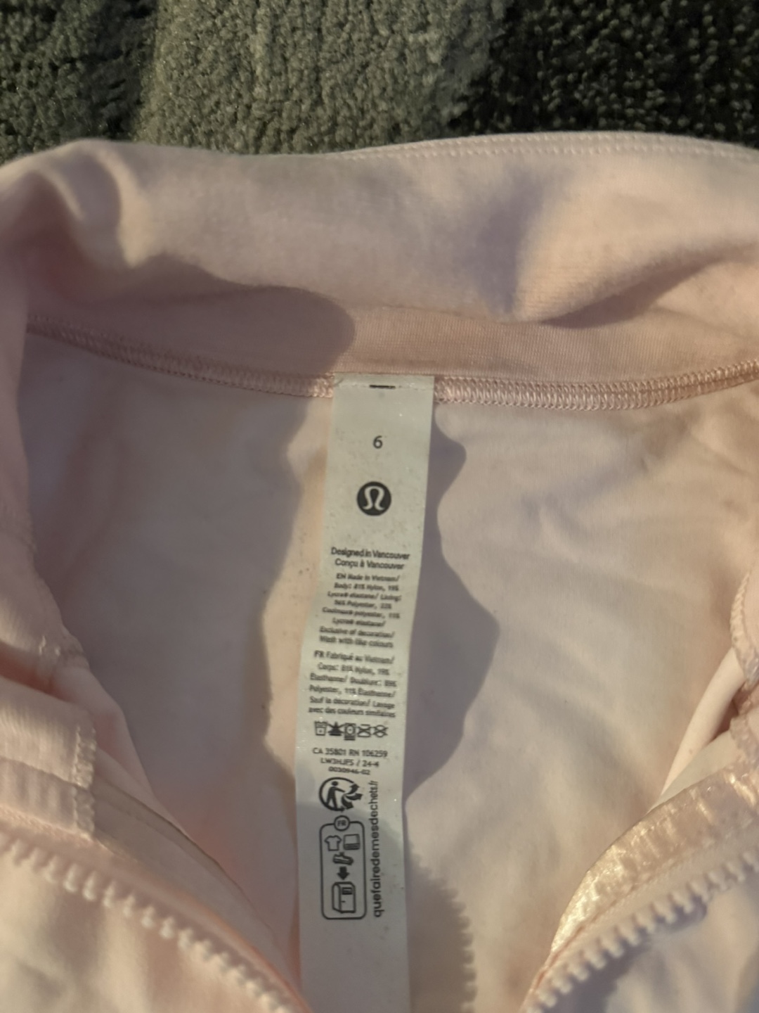 Lululemon Cropped Define Jacket Strawberry Milkshake - photo 3