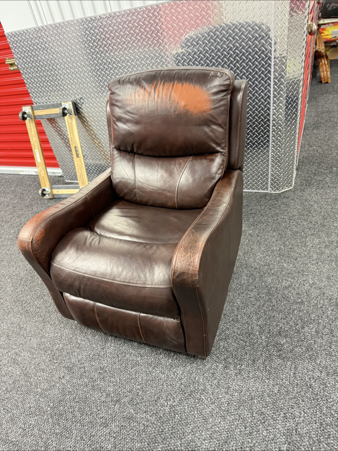 Brown Leather Chair