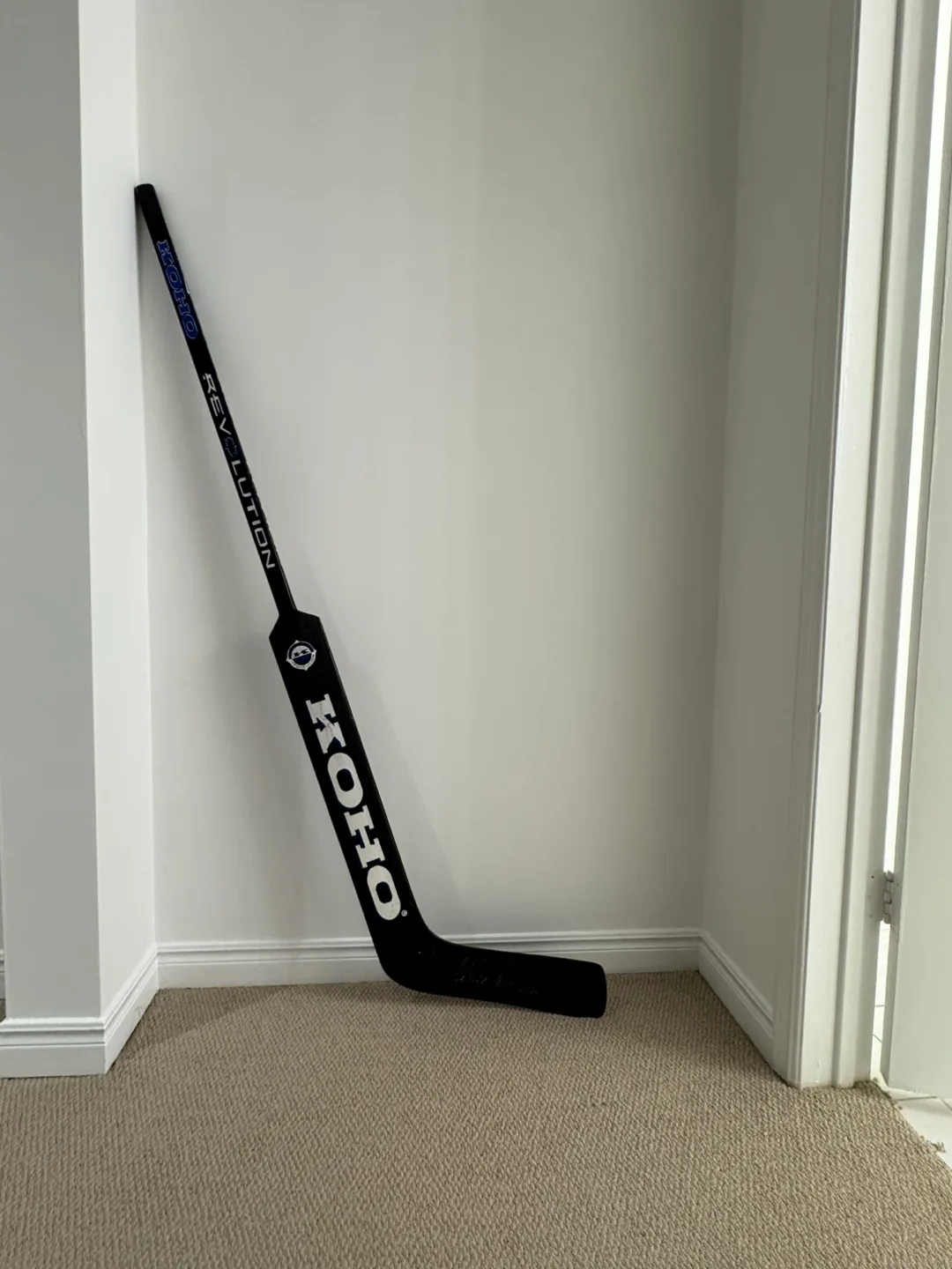 Signed Felix Potvin Goalie Stick thumbnail