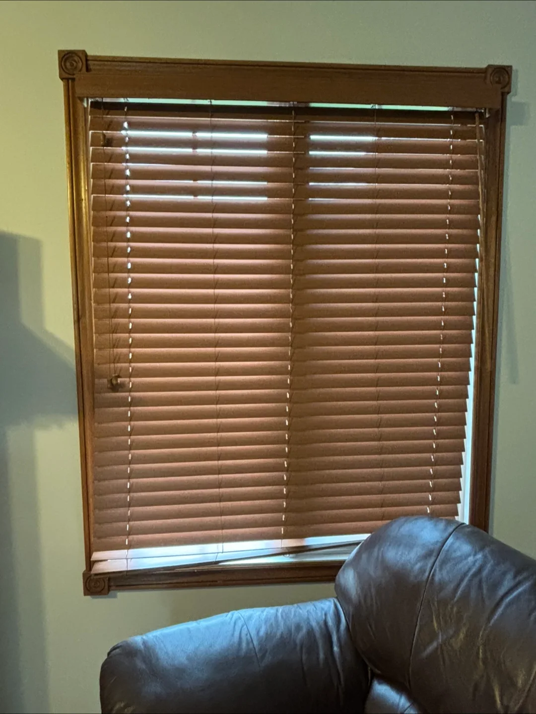 Wooden Blinds - Dark Brown thumbnail