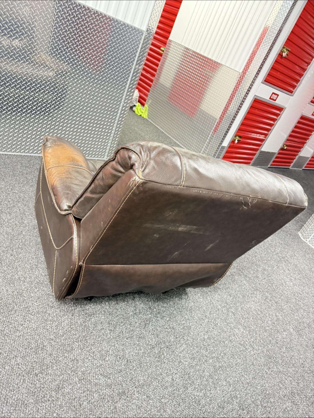 Brown Leather Recliner - photo 4