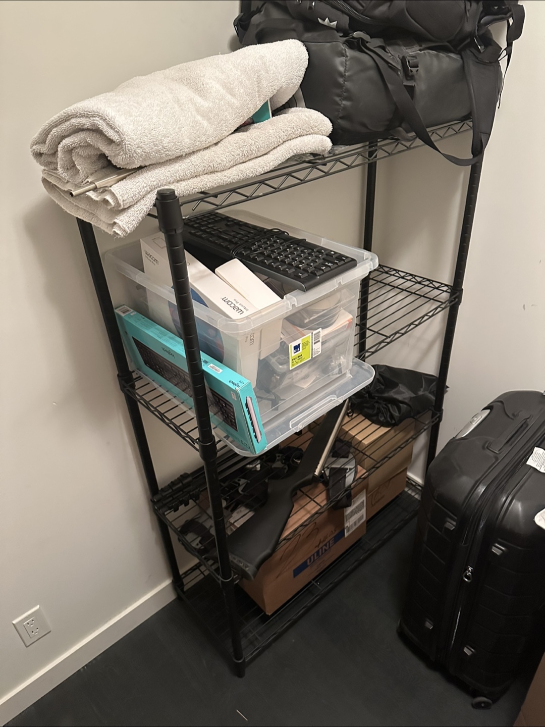 Metal Adjustable Wire Storage Shelf - photo 3