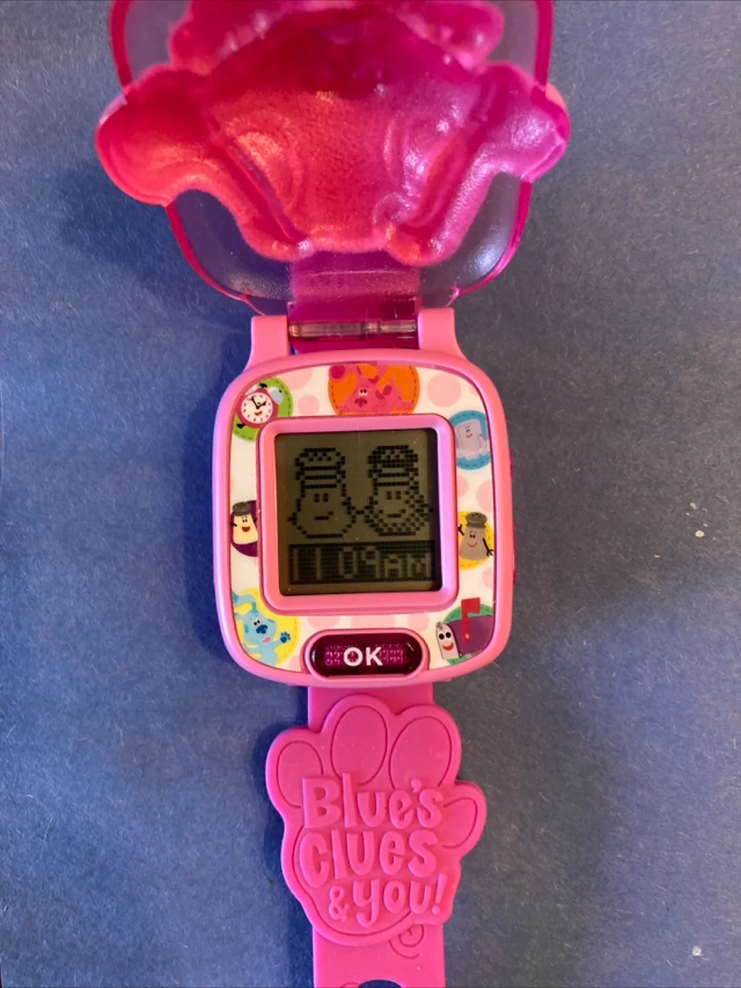 Xmass gift! Blue's Clues & You! Magenta Learning Watch image indicator(7)