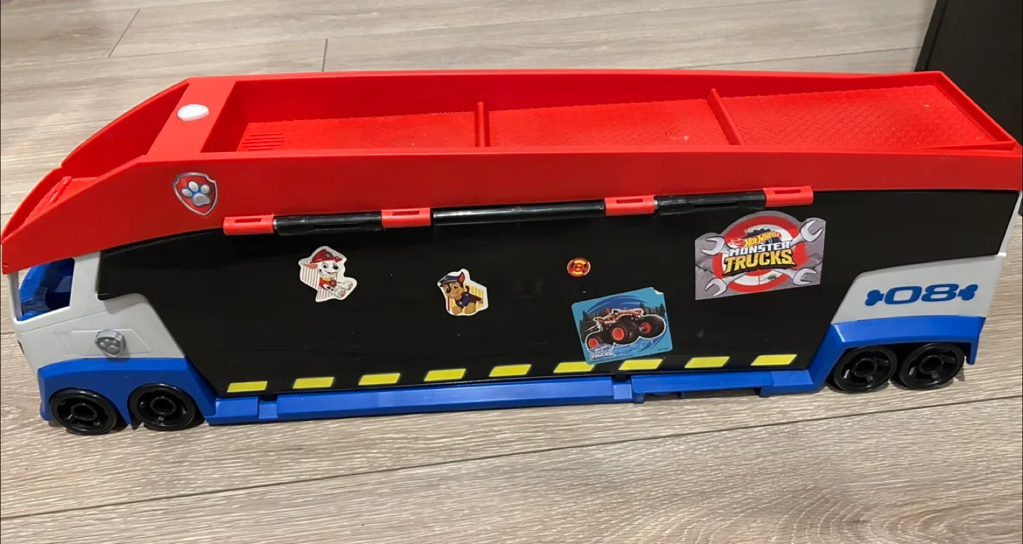 Paw Patrol Truck Transporter (Paw Patroller) Truck Toy thumbnail