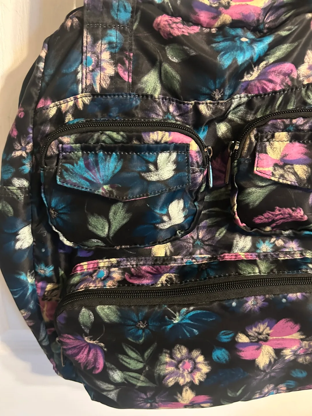 Lug Floral packable Tote Bag image indicator(2)