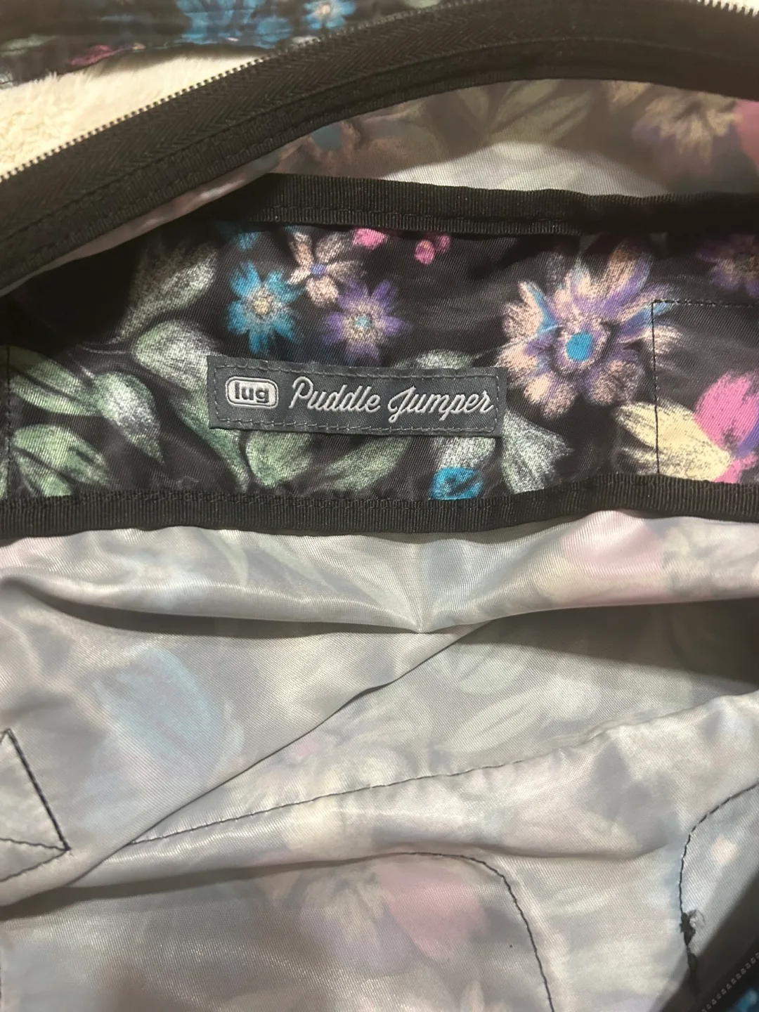 Lug Floral packable Tote Bag image indicator(5)