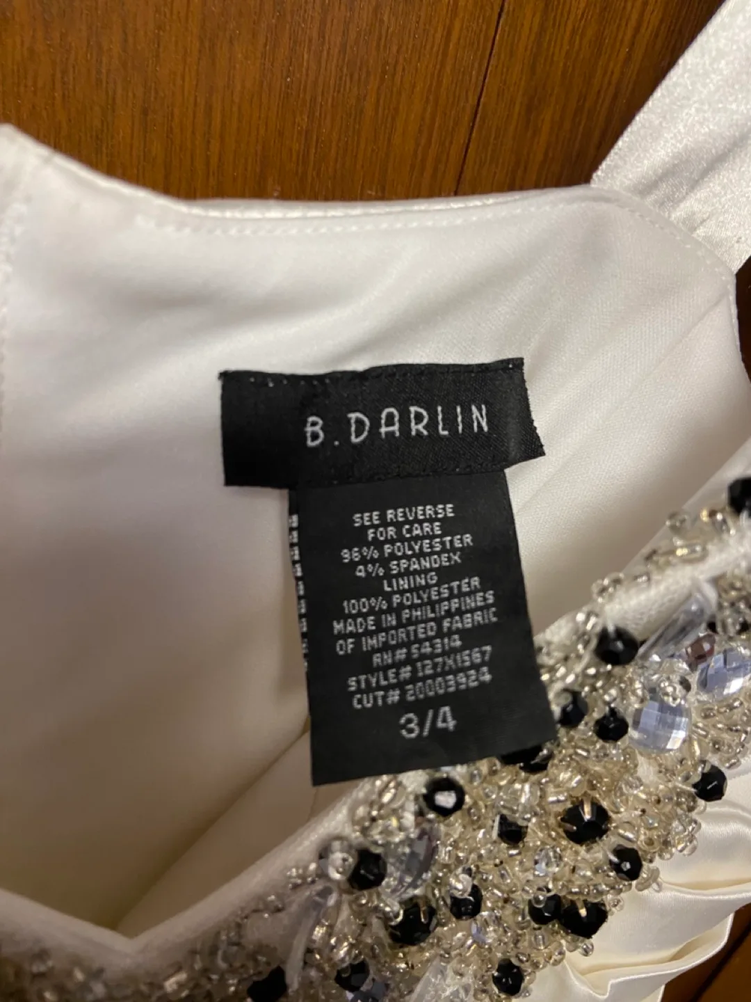 Beaded Satin  Dress image indicator(7)