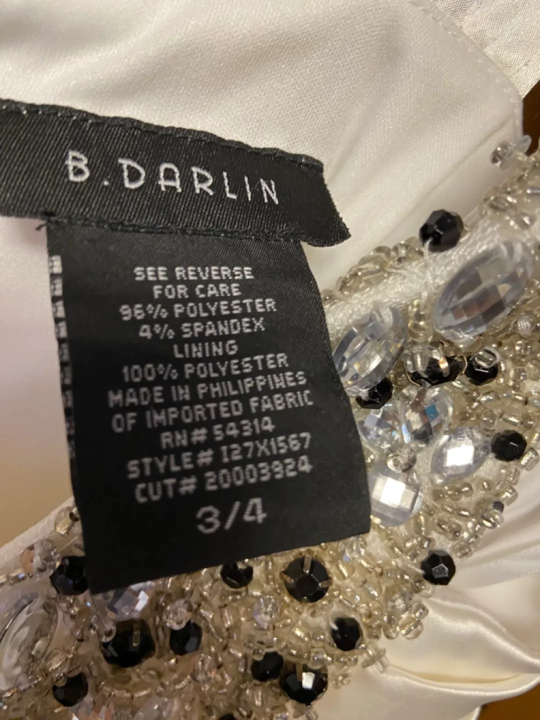 Beaded Satin  Dress image indicator(8)