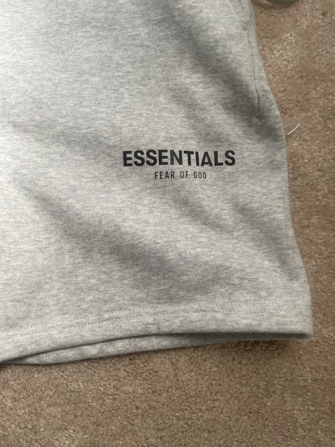 Fear of God Essentials Grey Shorts image indicator(2)