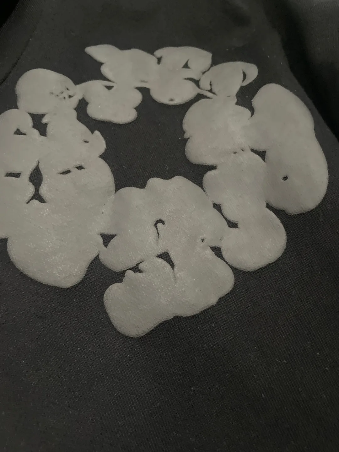 Denim Tears Black on Black Hoodie image indicator(2)