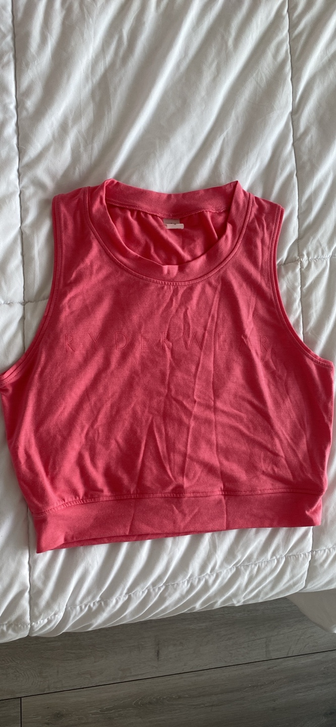 Women’s Ryderwear pink top size small