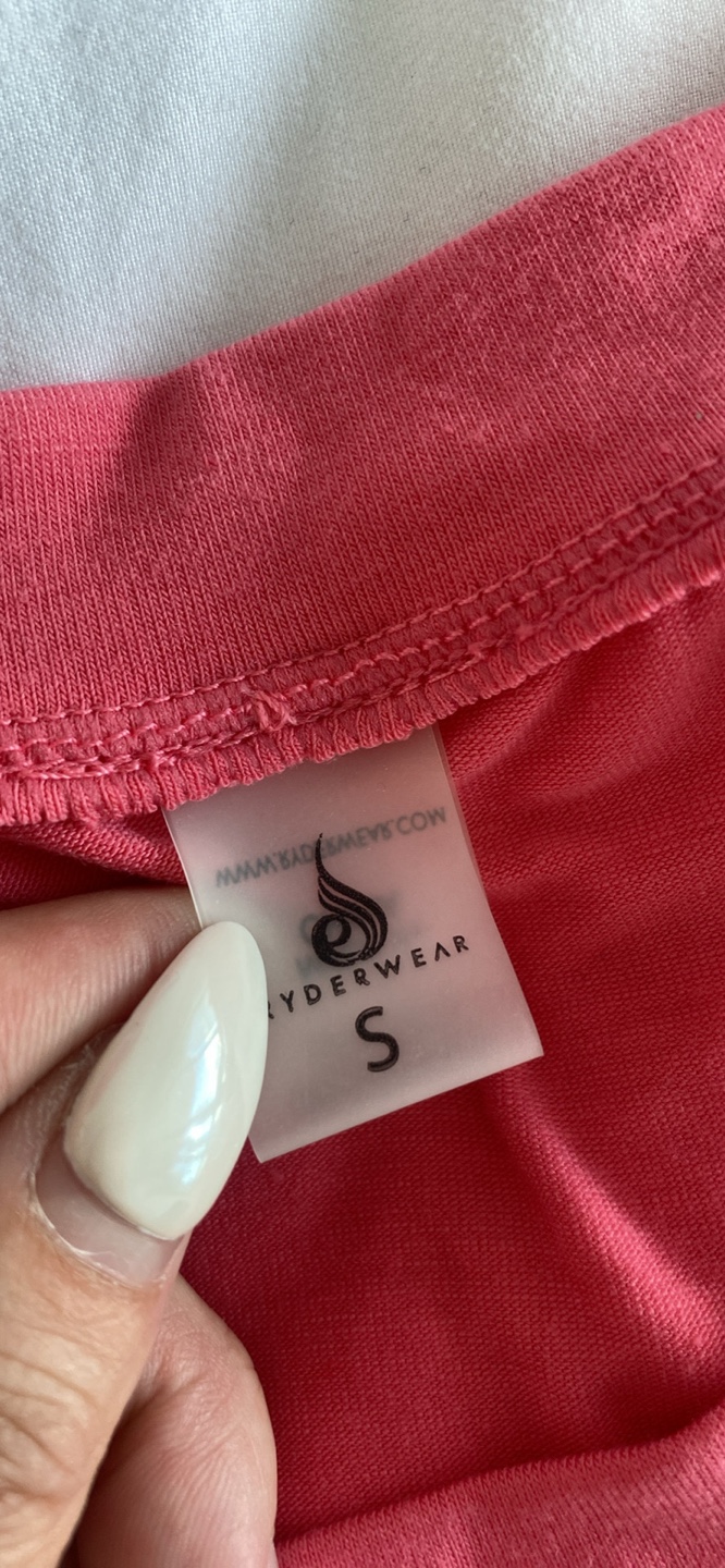 Women’s Ryderwear pink top size small - photo 2