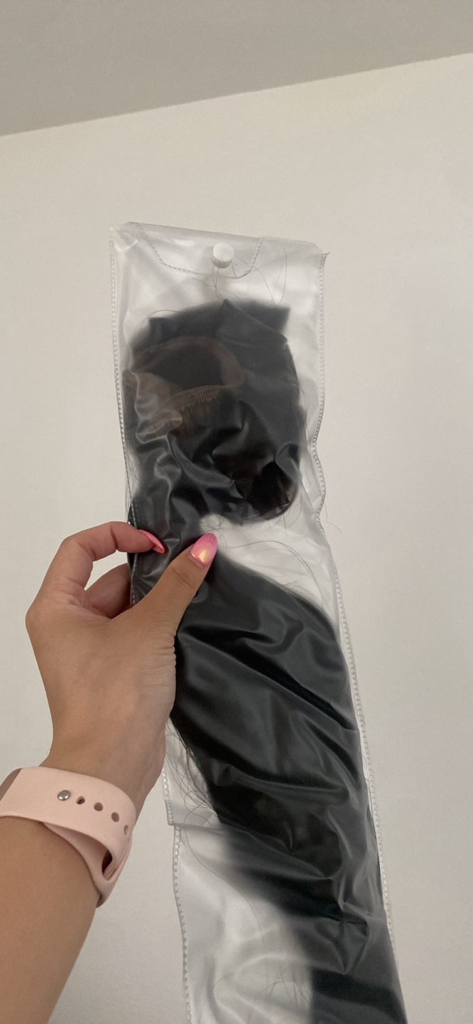 24 inch dark human hair extensions