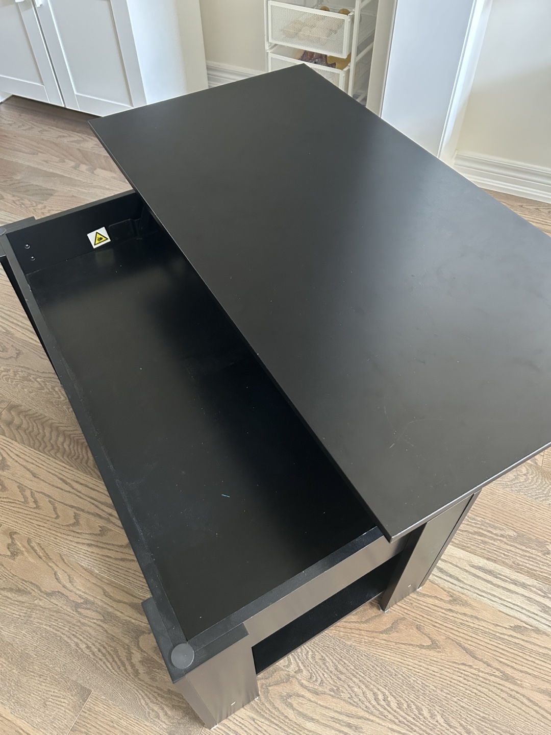 Lift Top Coffee Table with Storage - photo 4