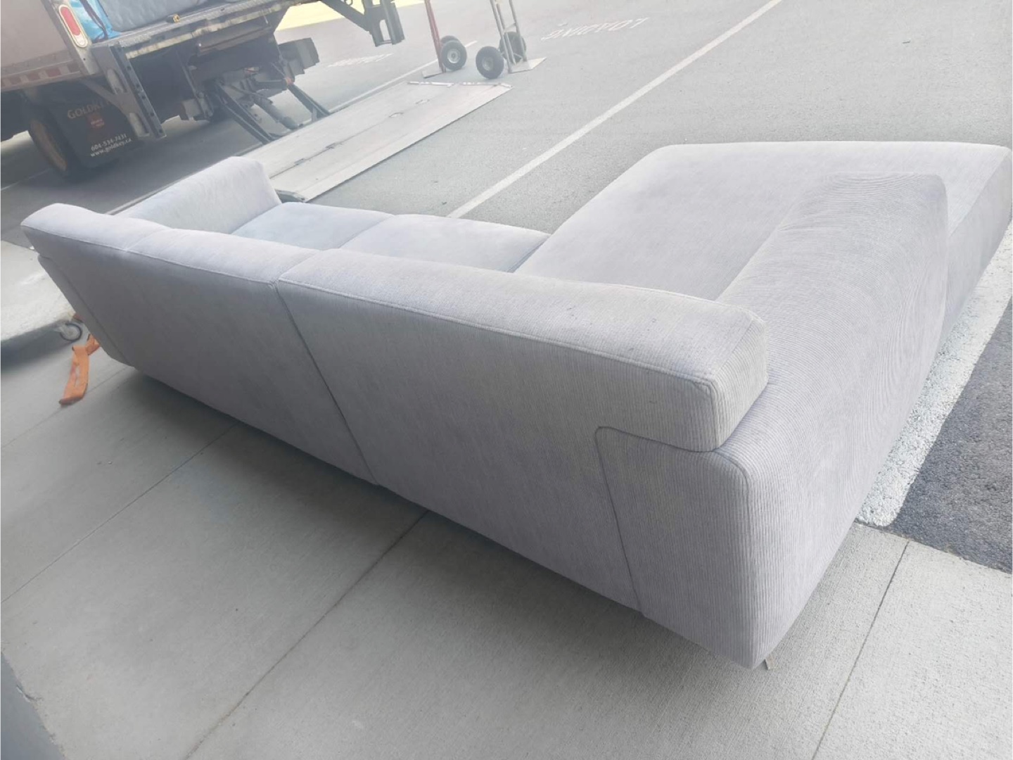Furninova Grey Sectional Sofa - photo 4