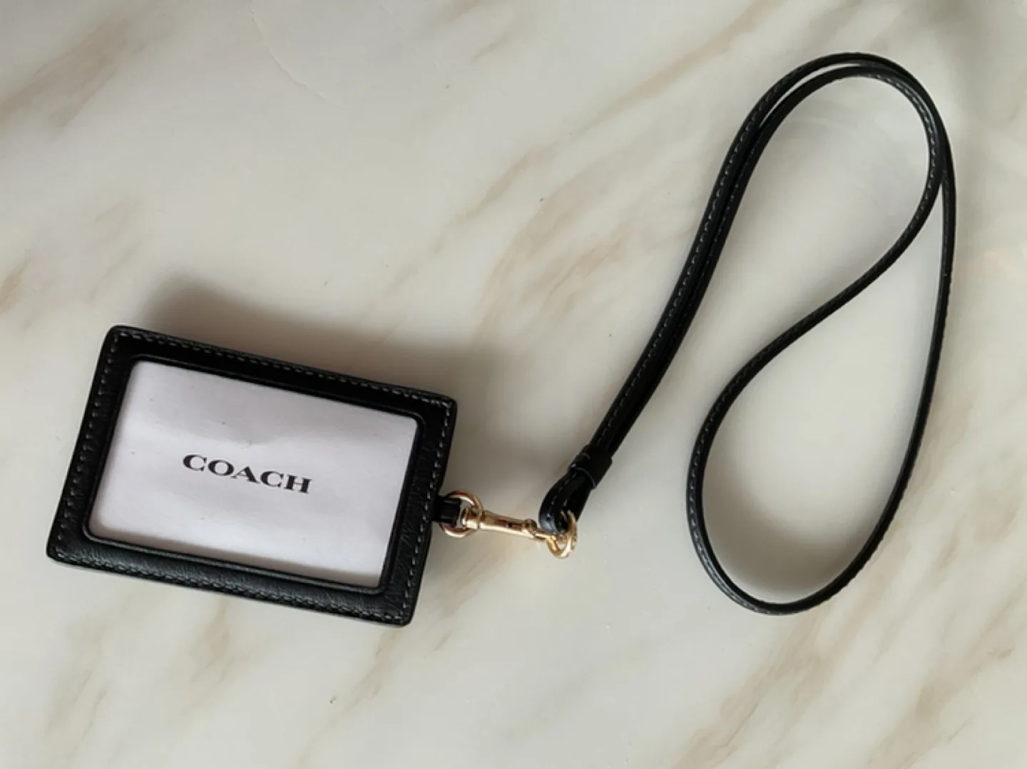 Coach ID Card Holder with Lanyard thumbnail