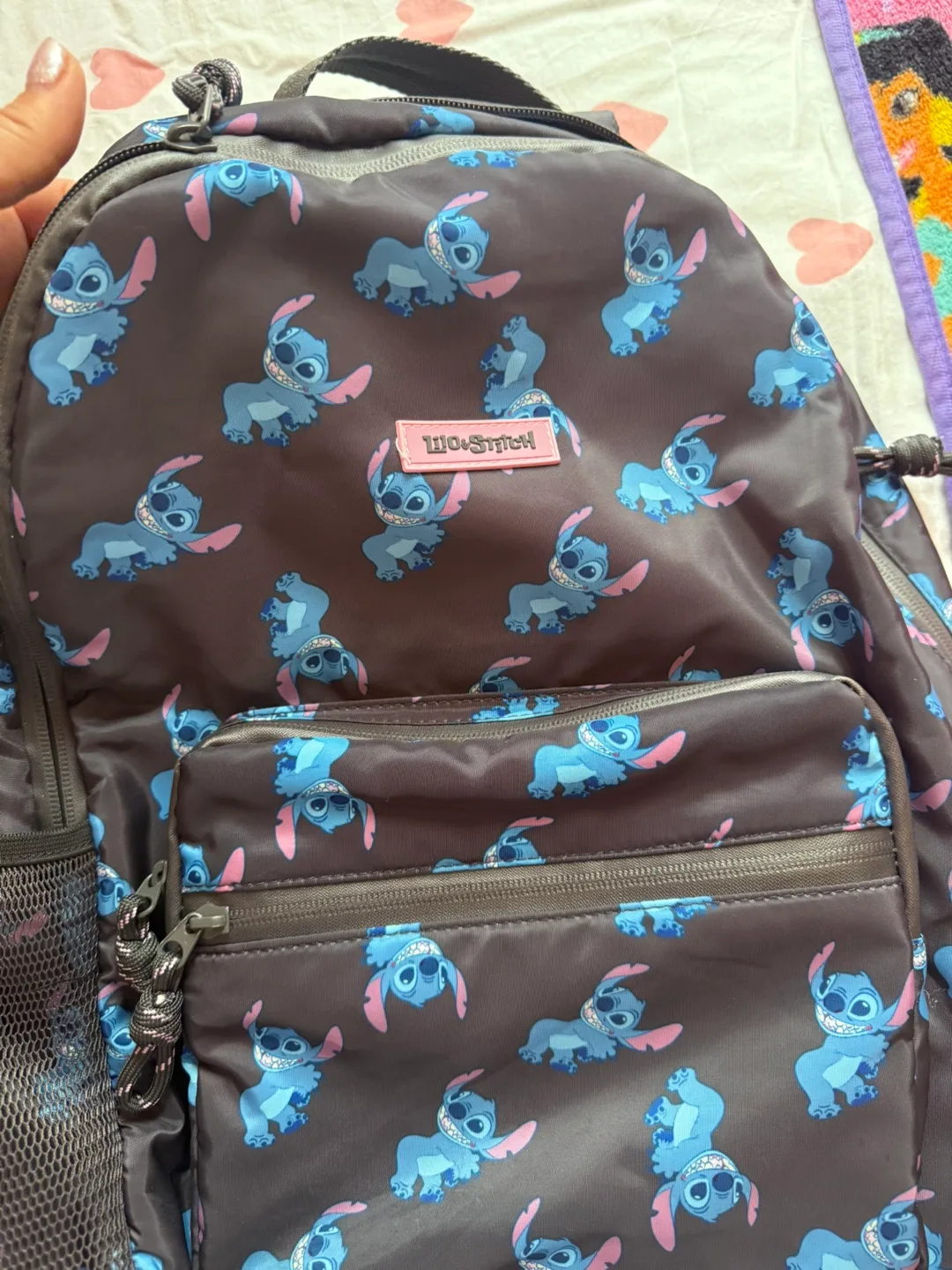 ZARA Disney Lilo & Stitch Backpack image indicator(5)