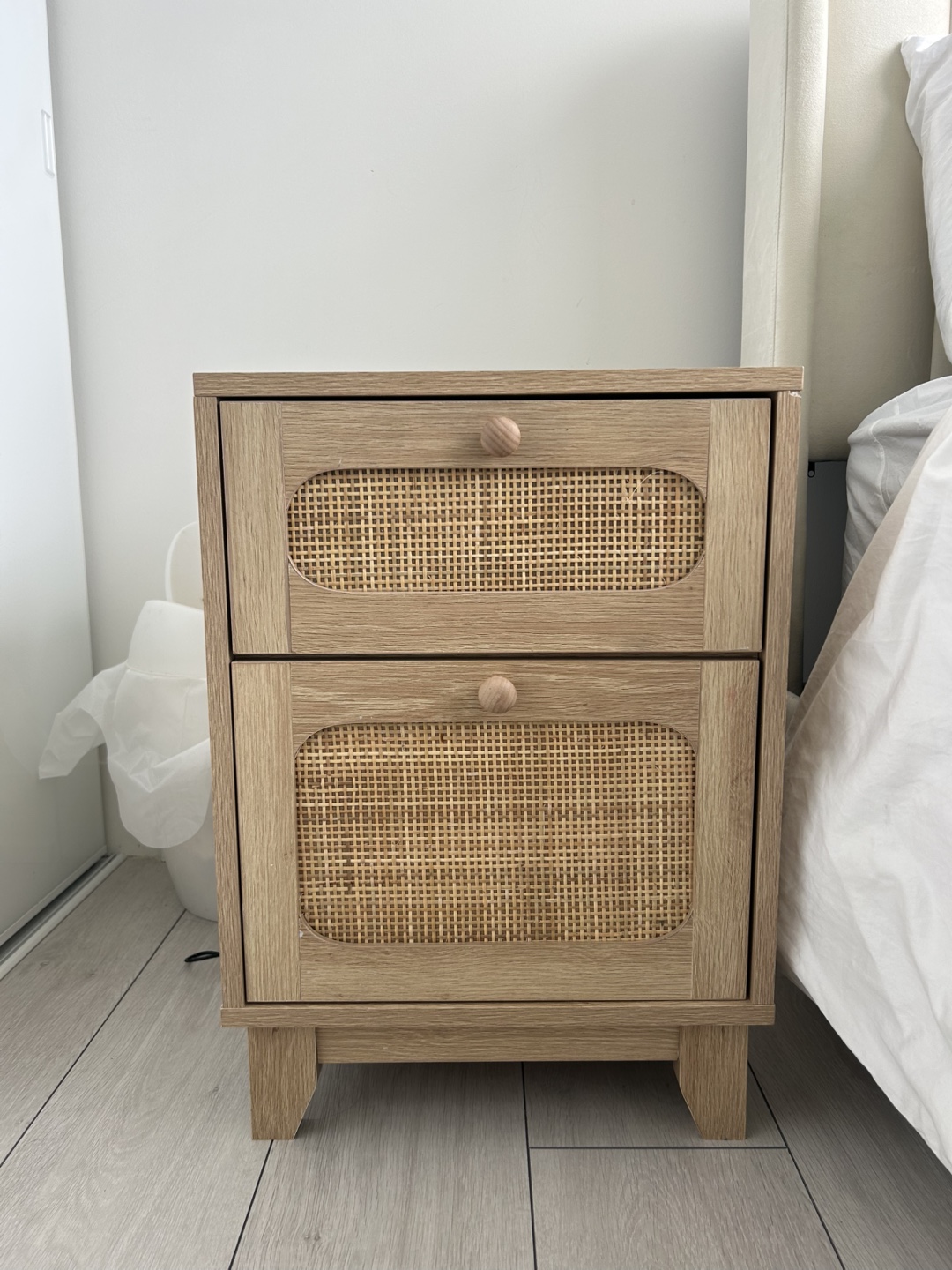 2 Wayfair Two-Drawer Nightstands - photo 3