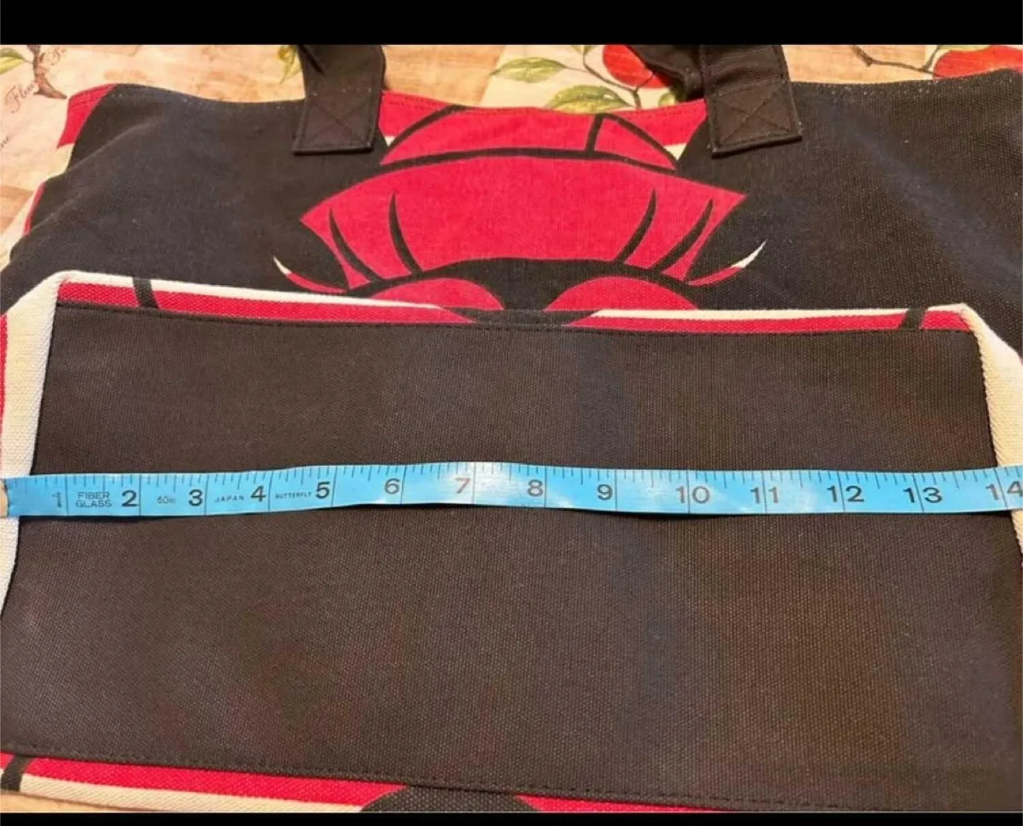 Disney Store Mickey & Minnie Mouse Canvas Tote Bag image indicator(2)