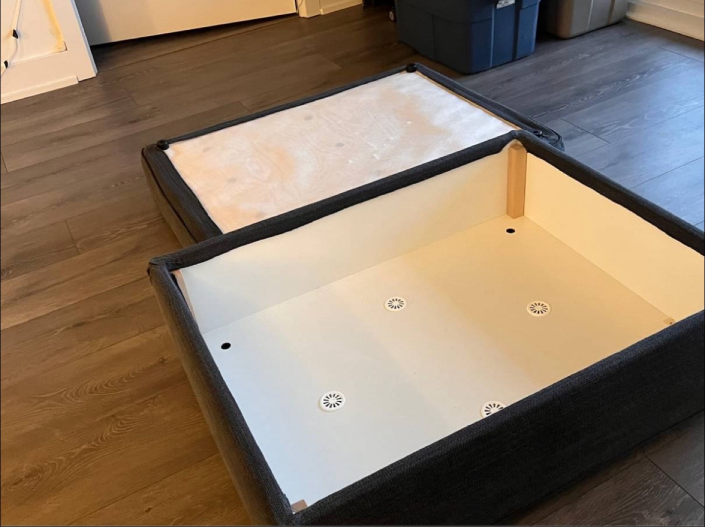 IKEA KIVIK Ottoman Footstool Storage - photo 5
